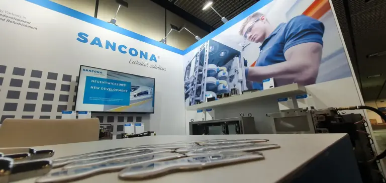 InnoTrans SANCONA 2022 Messestand